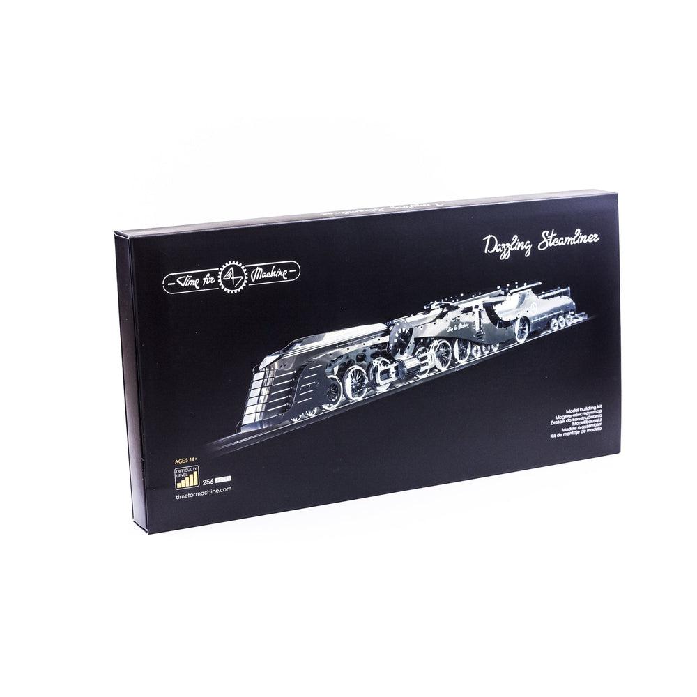 Steam Train Scale Metal Model Kit - The Dazzling Steamliner
