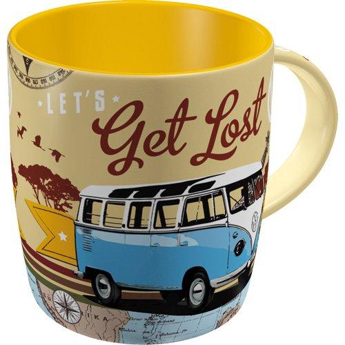 Volkswagen VW Campervan Bulli Let's Get Lost Mug