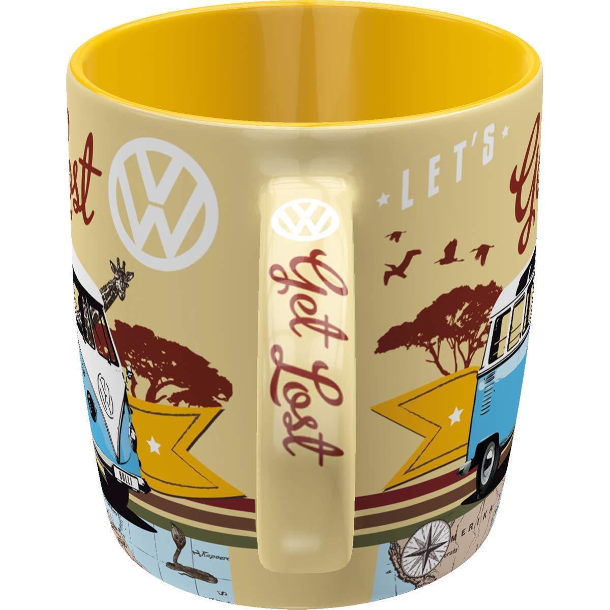 Volkswagen VW Campervan Bulli Let's Get Lost Mug