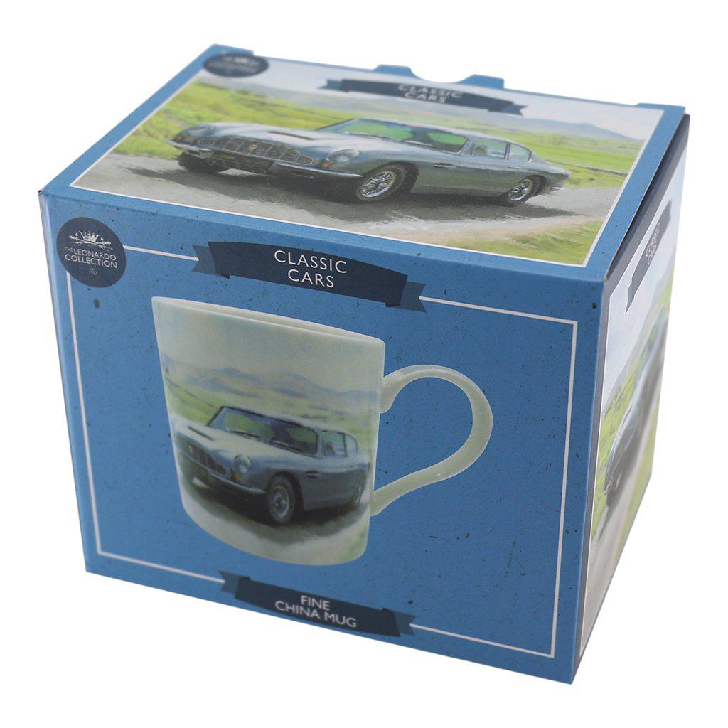 Aston Martin DB6 Mug Silver Classic Car Boxed