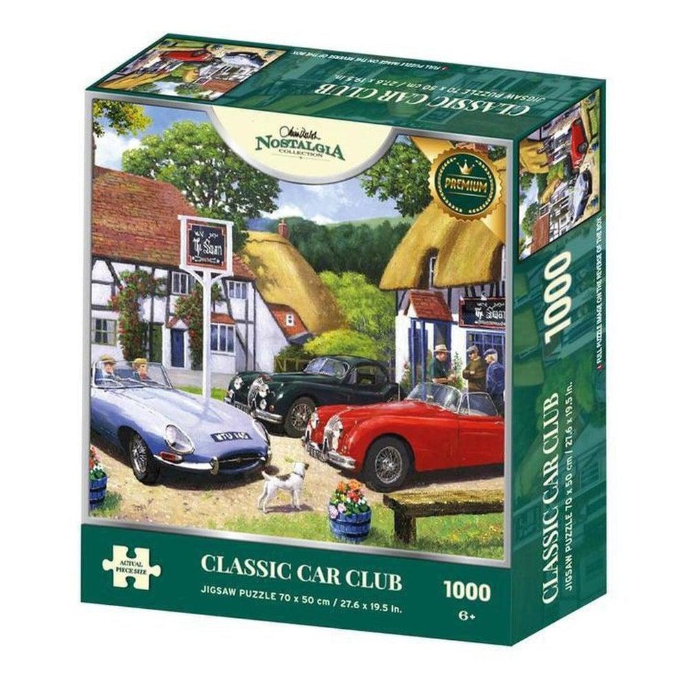 Classic Jaguar E-Type XK150 & XK140 Jigsaw Puzzle 1000 Piece-Boxed