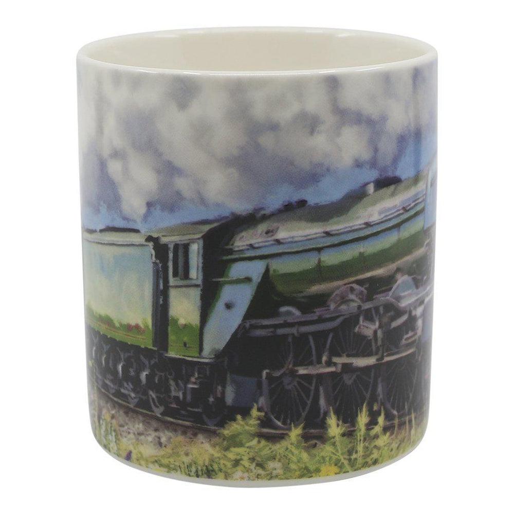 Flying Scotsman Steam Train Mug Centre View