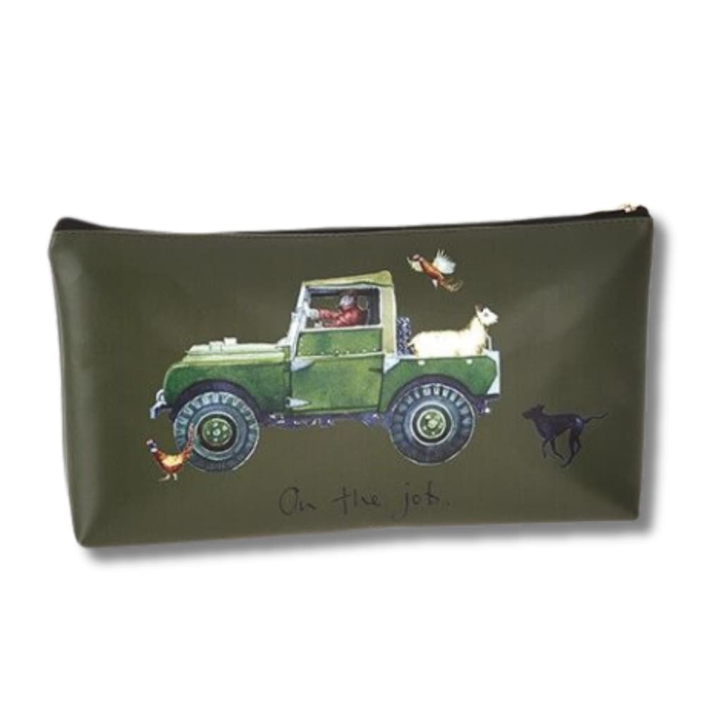 Land Rover Illustration Wash Bag