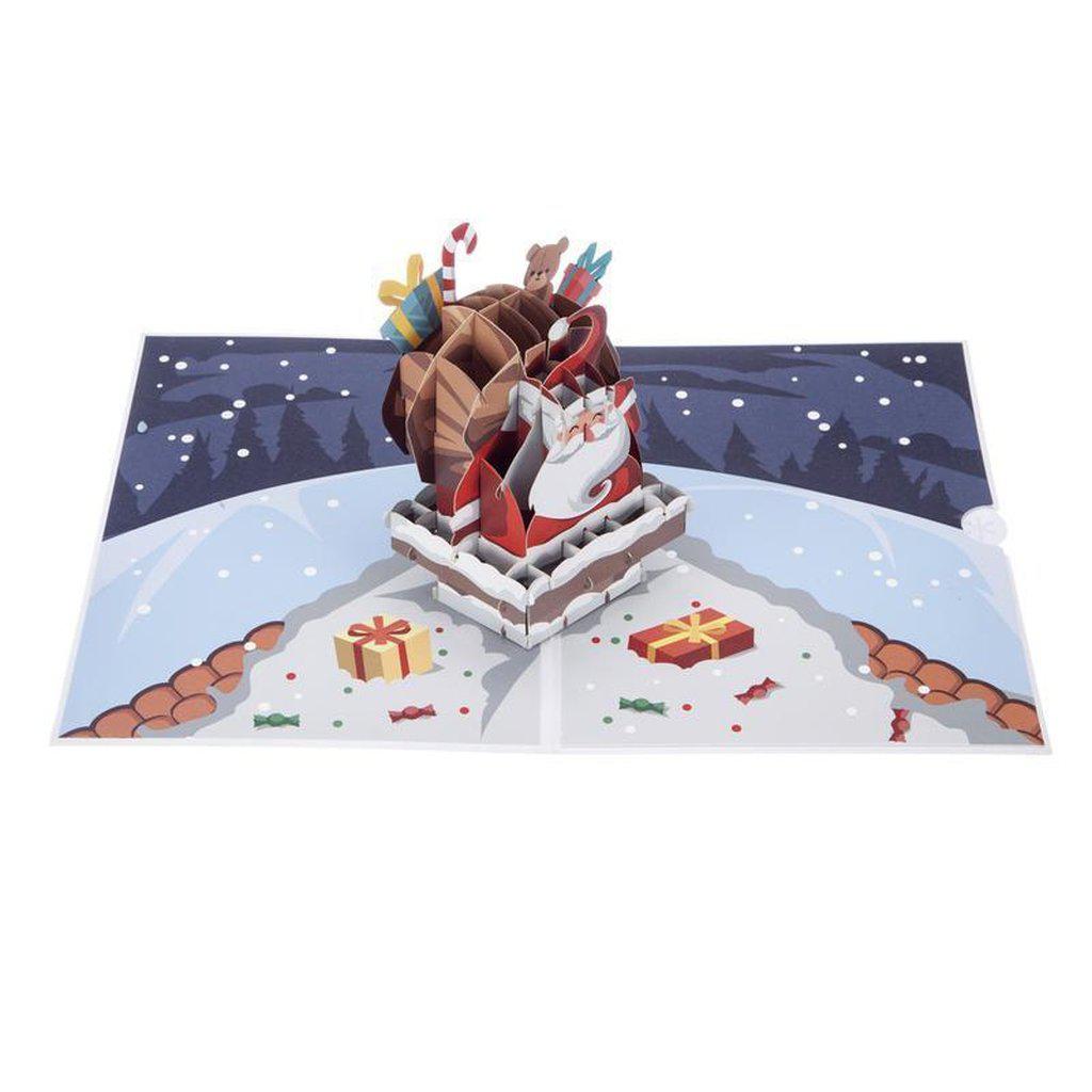 Santa Claus Pop Up Father Christmas Card