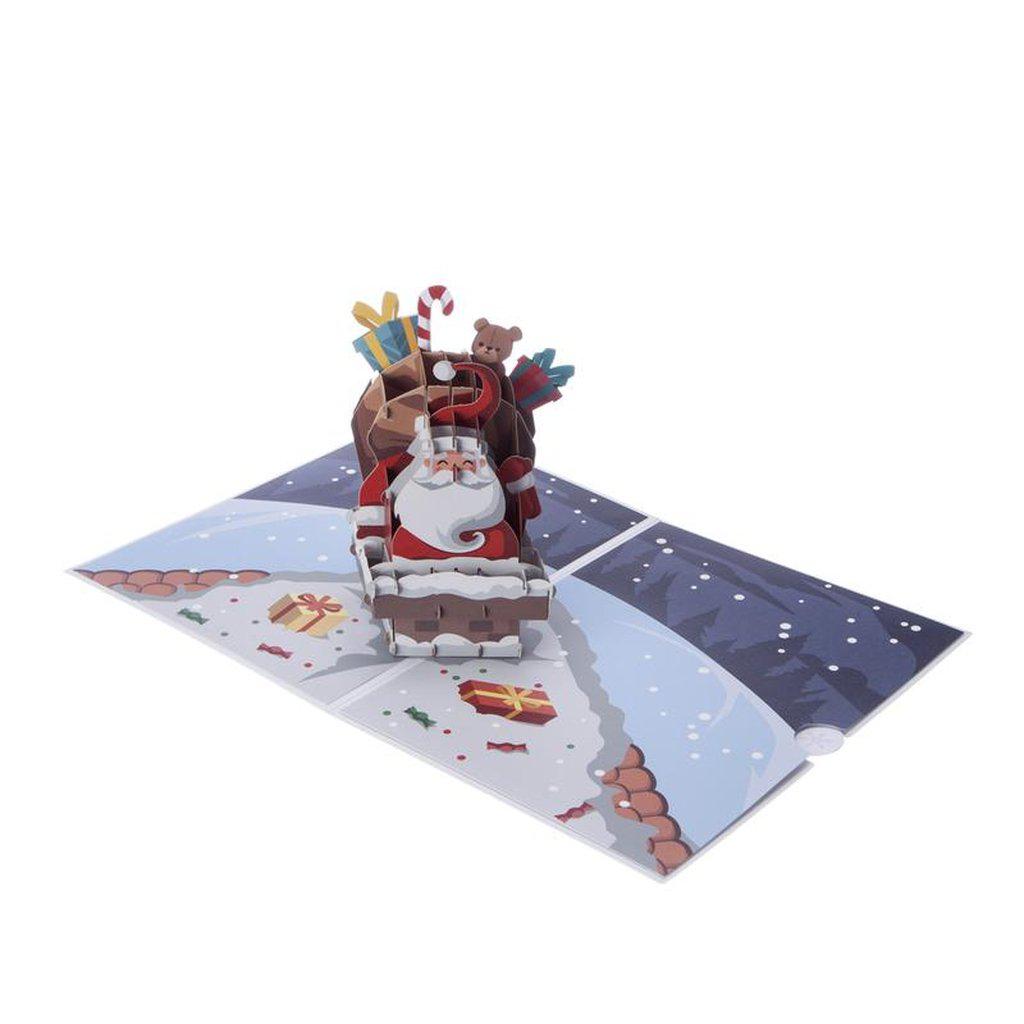Santa Claus Pop Up Father Christmas Card