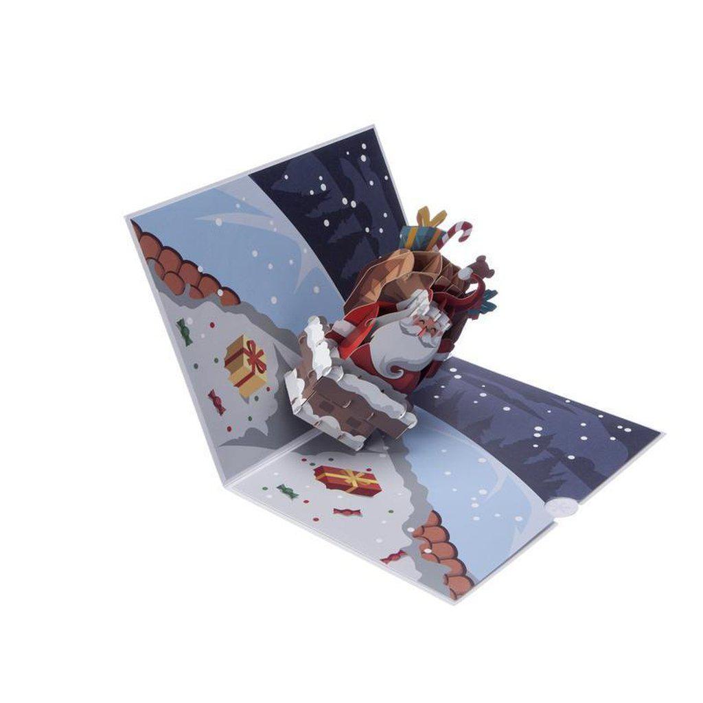Santa Claus Pop Up Father Christmas Card