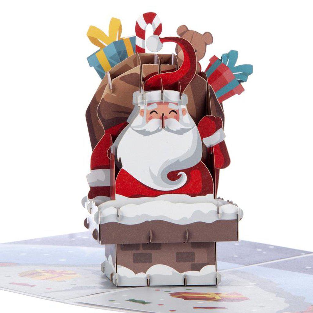 Santa Claus Pop Up Father Christmas Card