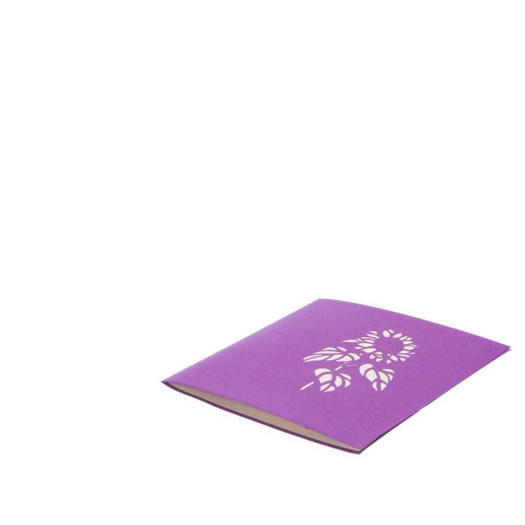 Sunflower Handmade 3D Pop Up Birthday Mothers Day Card