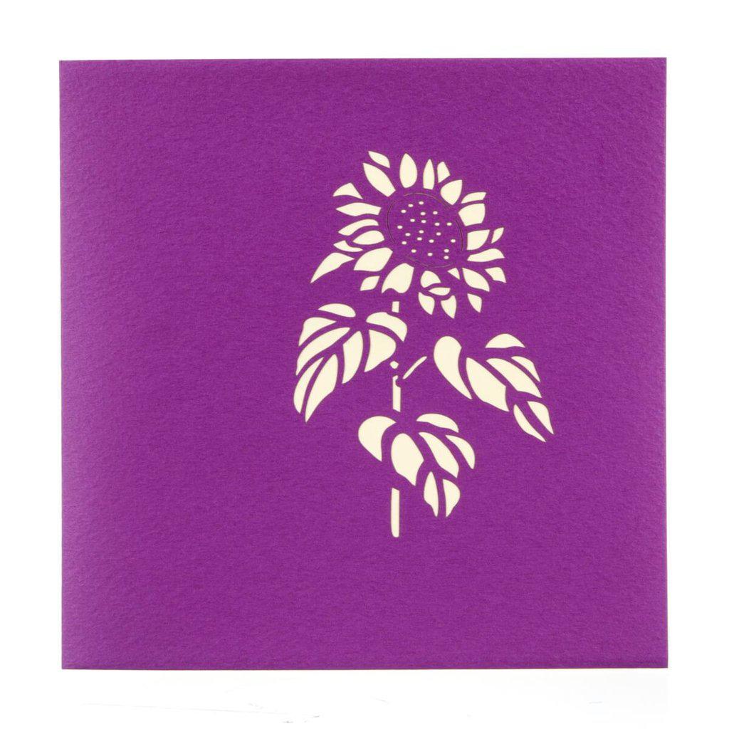 Sunflower Handmade 3D Pop Up Birthday Mothers Day Card