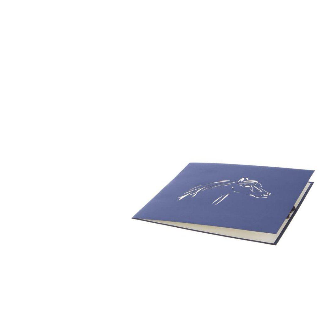 Wild Horses 3D Pop Up Greetings Card