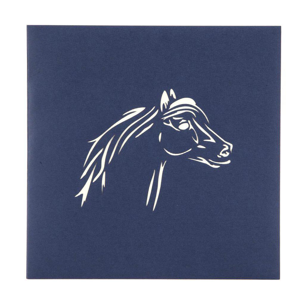 Wild Horses 3D Pop Up Greetings Card