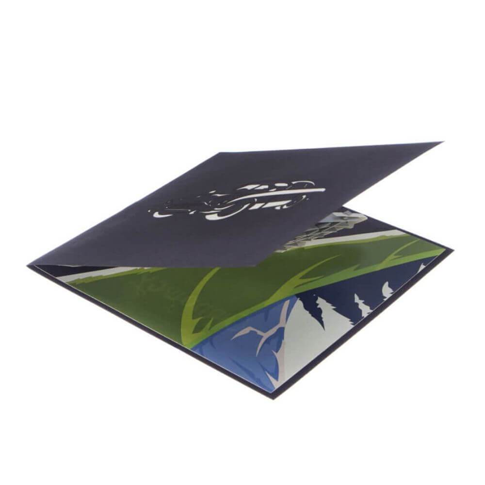 DB5 Aston Martin 3D Pop Up Birthday Greetings Card