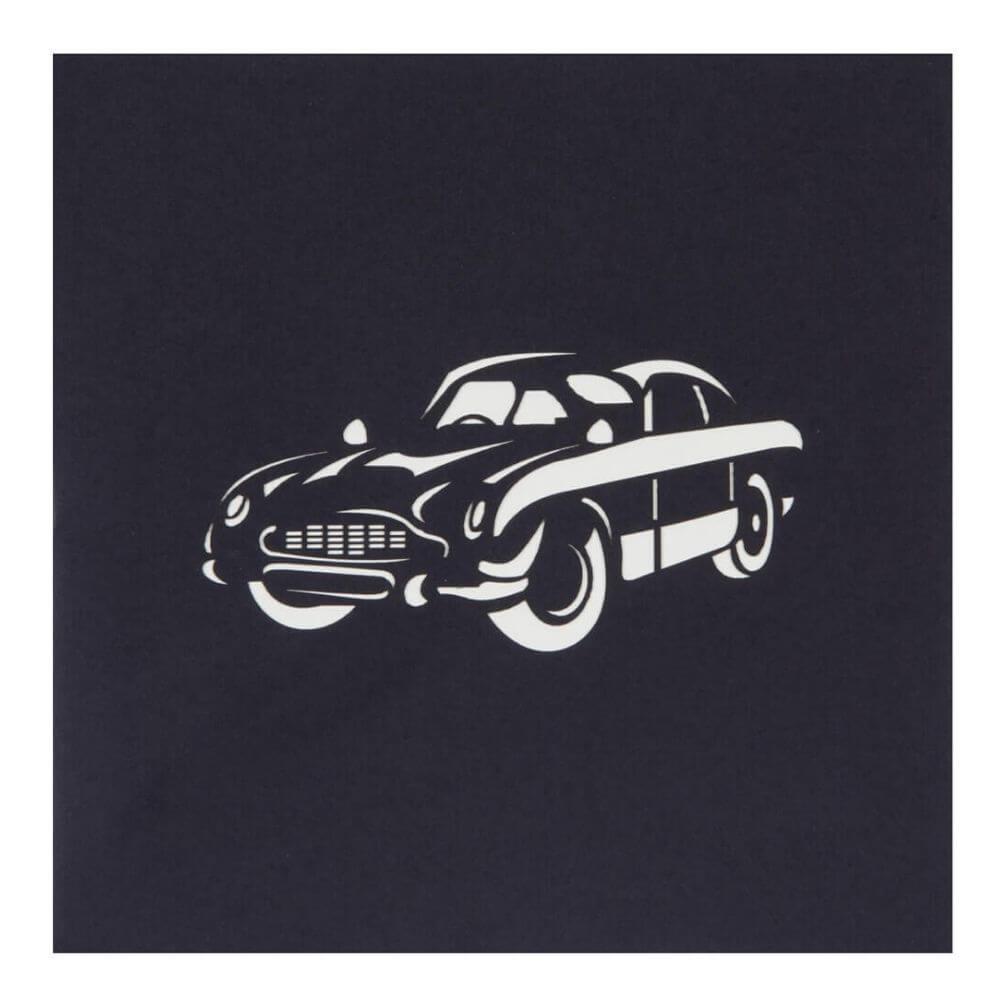 Aston Martin Birthday Card DB5 Pop-up