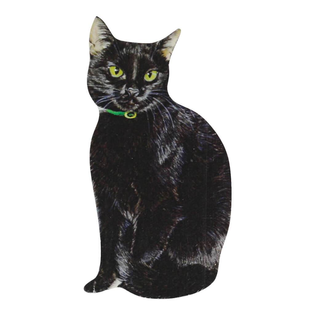 Black Cat Handmade Fridge Magnet