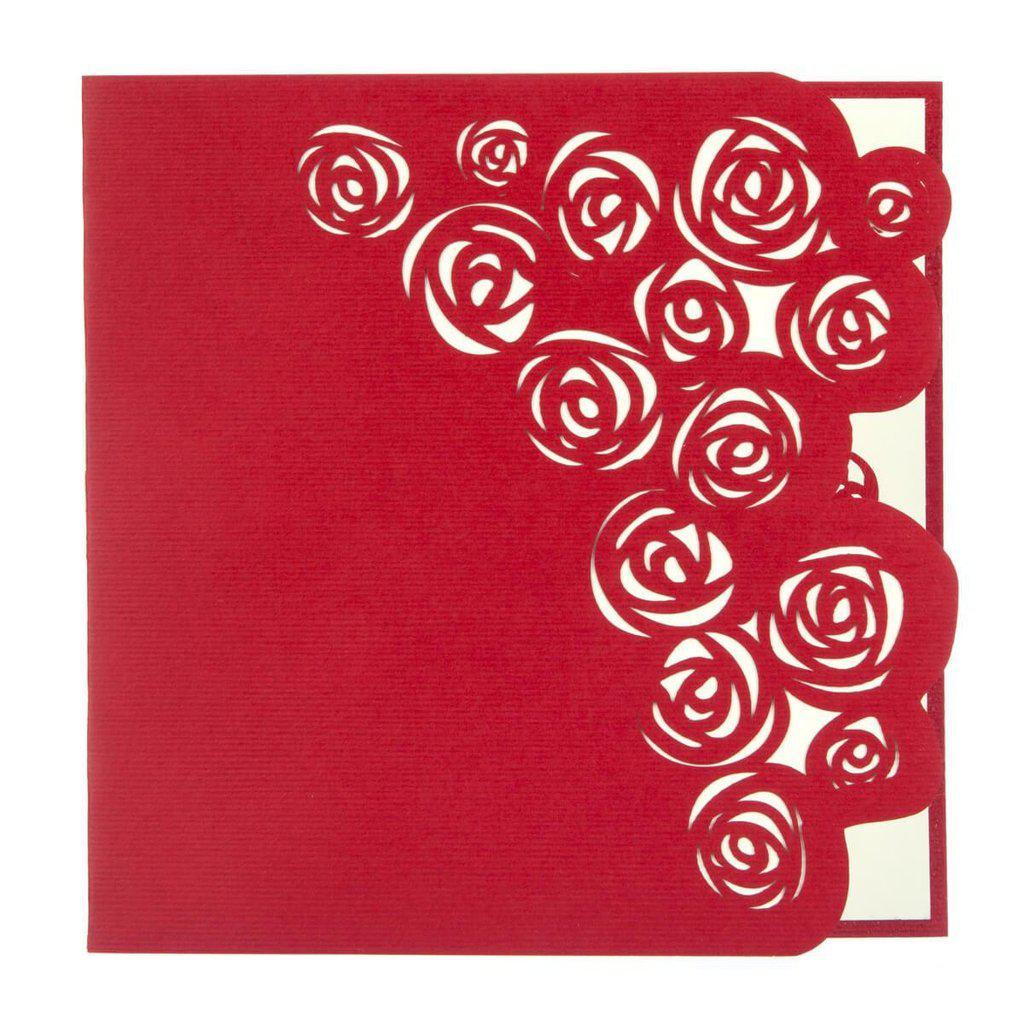 Bouquet Of Roses Handmade 3D Pop Up Valentines Birthday Mothers Day Card