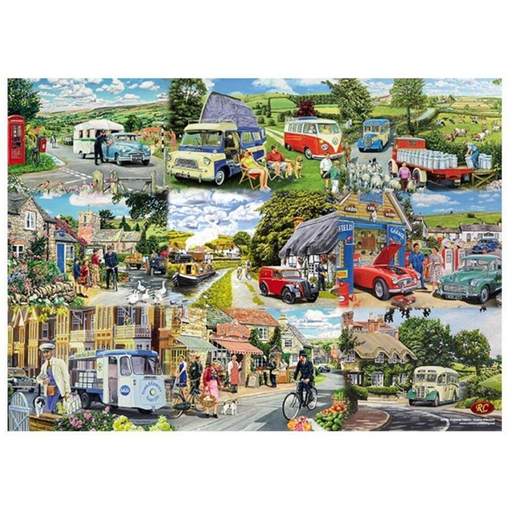 Classic Car & Campervan Enthusiast Birthday Gift Wrap Paper