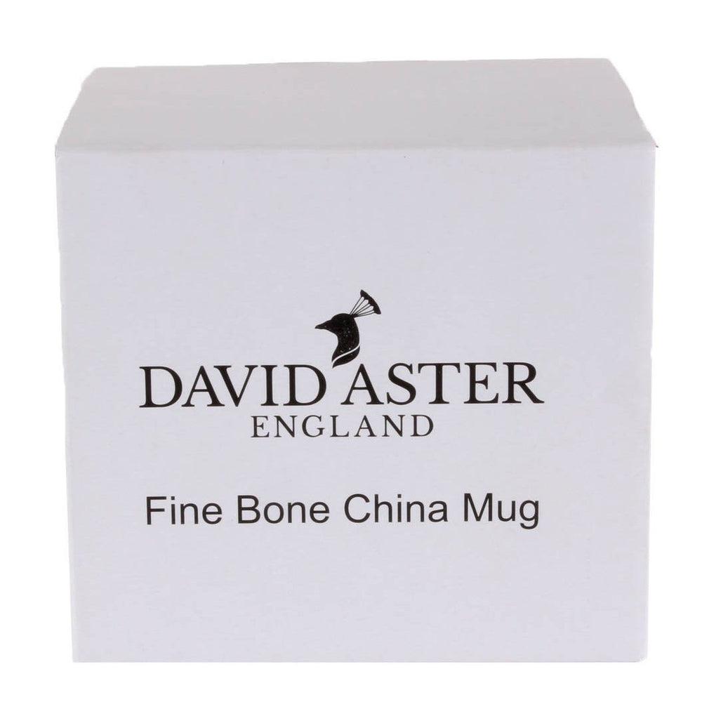 Classic Motorbike Illustration Fine Bone China Mug