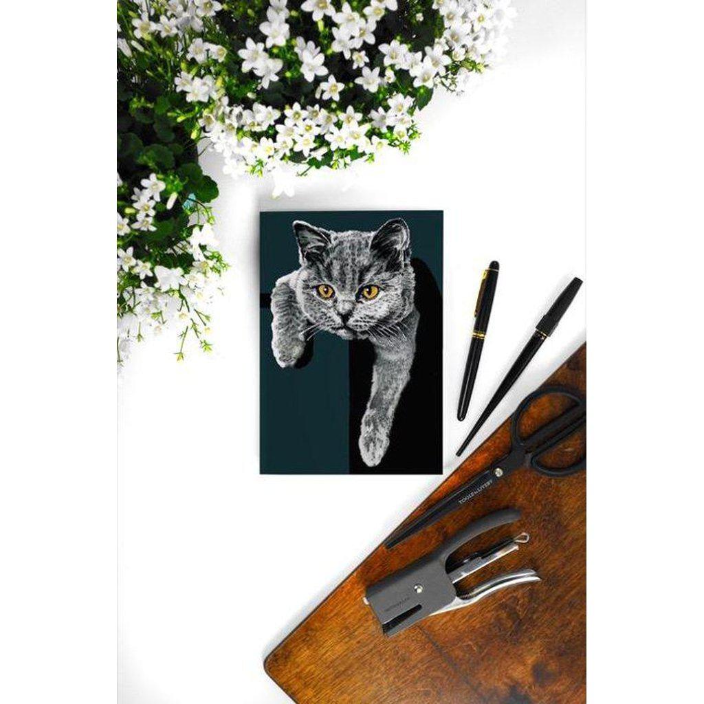 Flora The Kitten A5 Cat Lovers Notebook-Gifts Made Easy