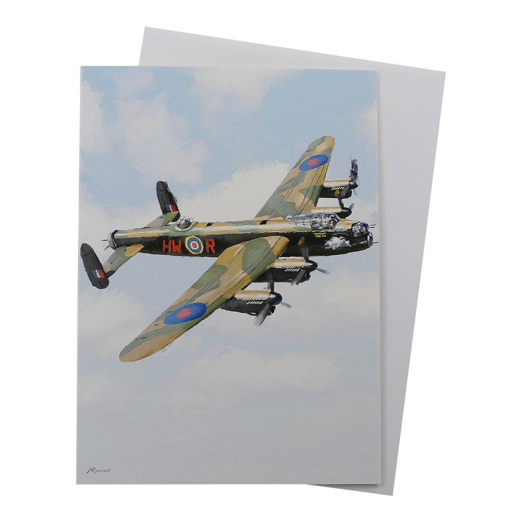 Avro Lancaster Bomber WW2 Greetings Birthday Card