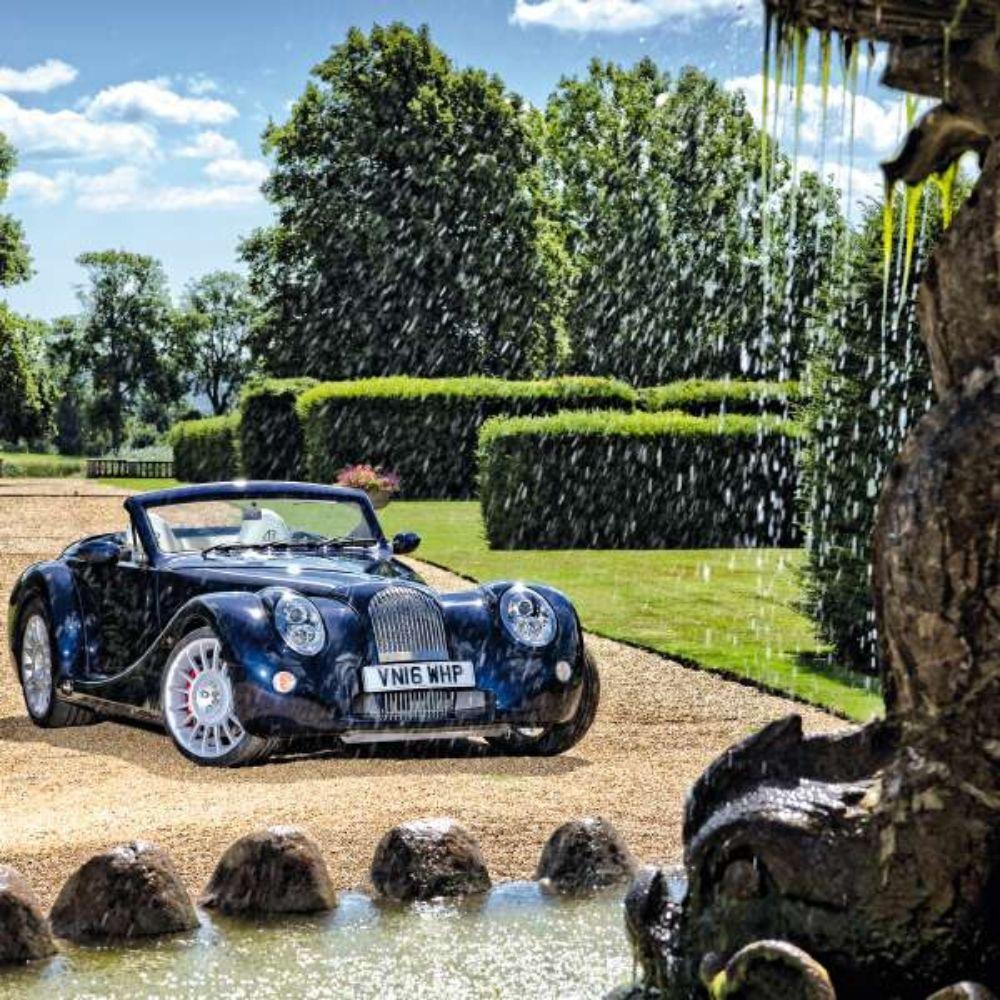 Morgan Aero 8 Car Birthday Greetings Card