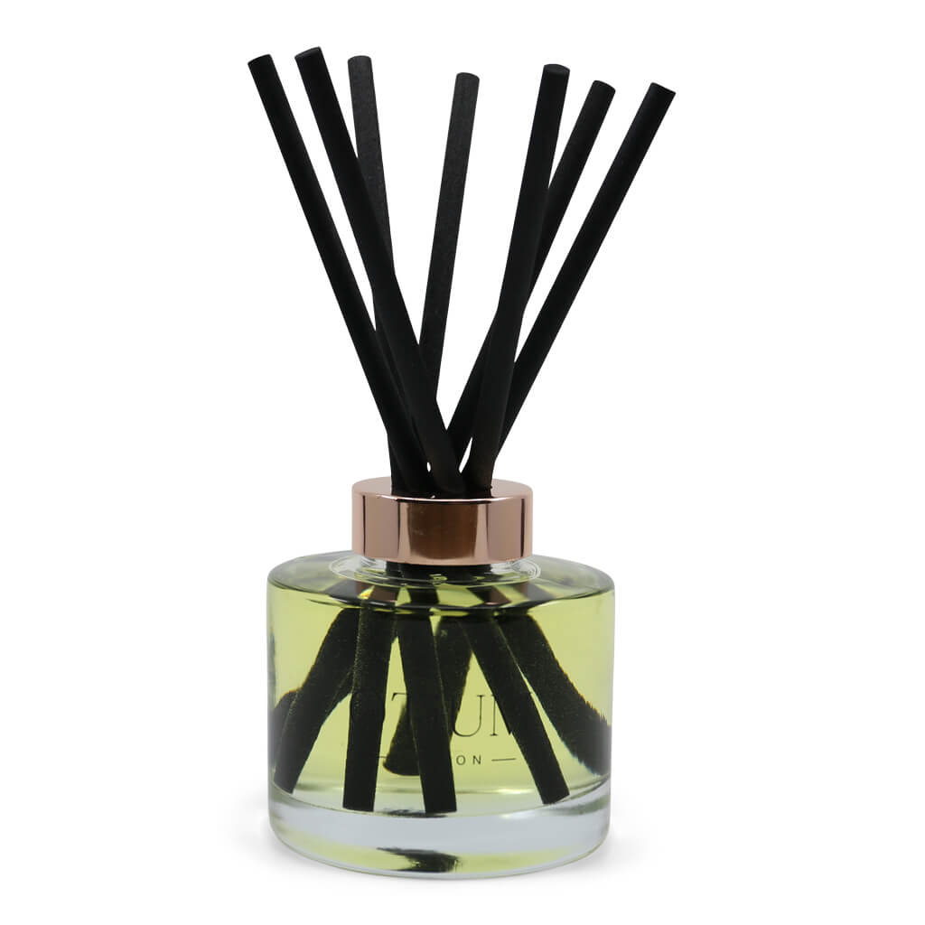 Oitium Diffuser 165ml Clear with 7 black reeds