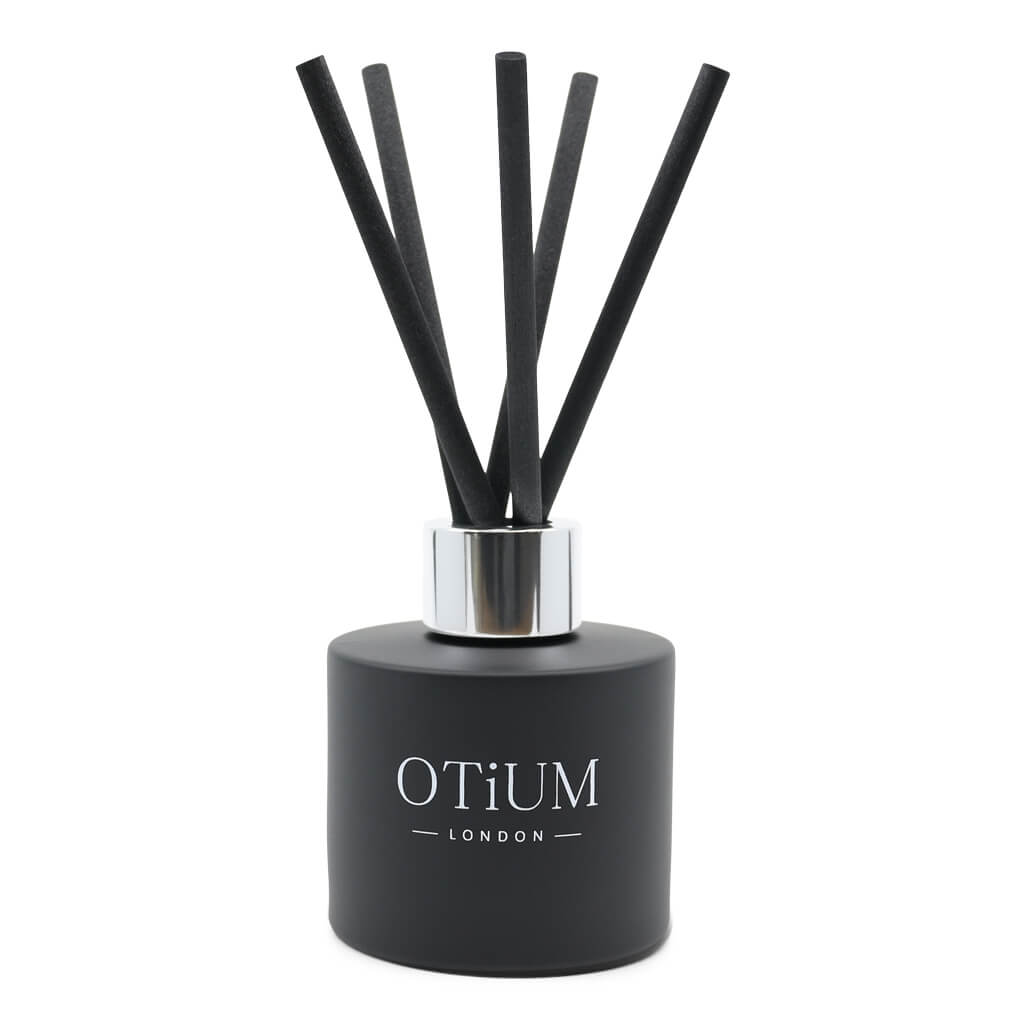 Premium Long Lasting Diffuser 100ml Black with Silver Cap