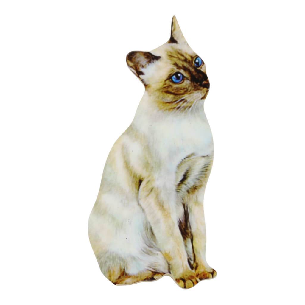 Siamese Cat Handmade Fridge Magnet