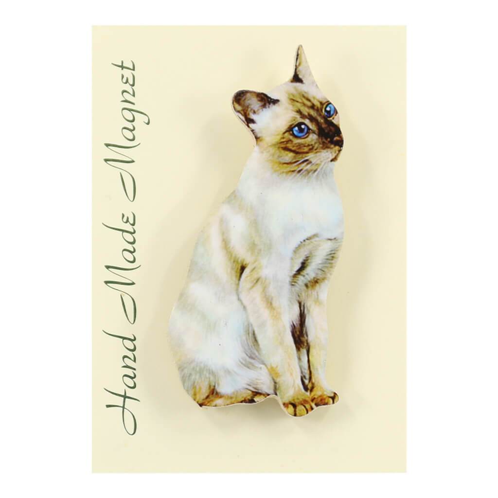 Siamese Cat Handmade Fridge Magnet