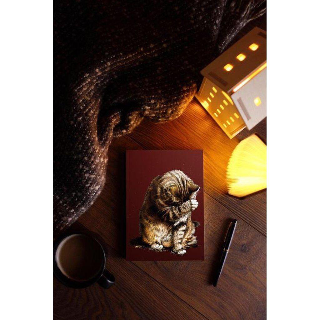 Small Fry Tabby Cat Lovers A5 Luxury Notebook-Gifts Made Easy
