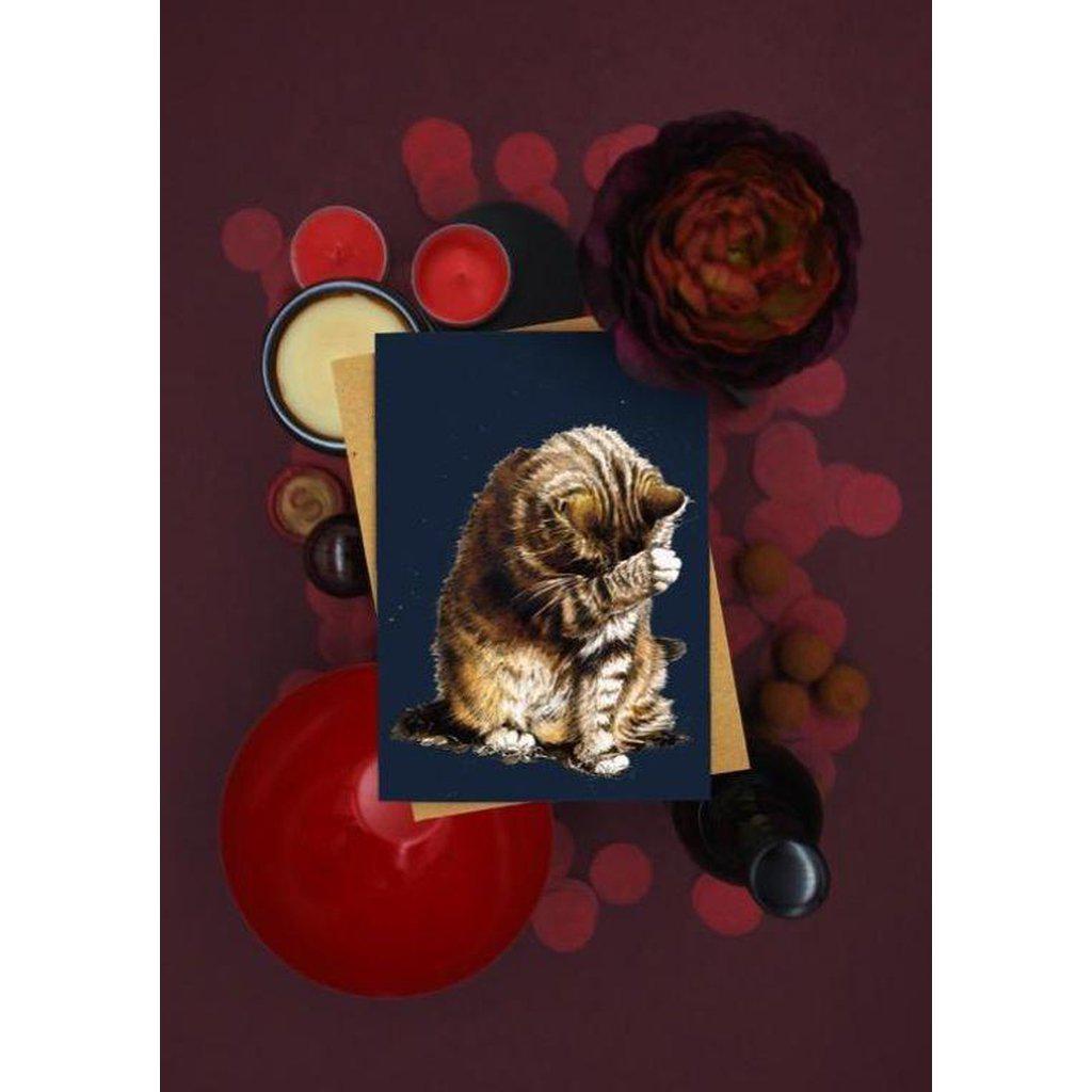 Small Fry The Cat Greetings Card For All Occasions-Gifts Made Easy