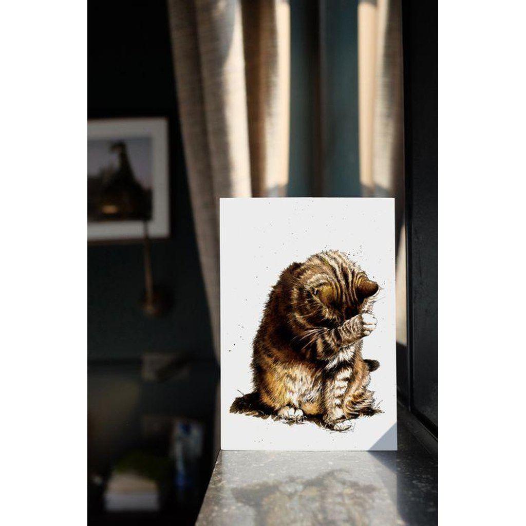 Small Fry The Cat Greetings Card For All Occasions-Gifts Made Easy