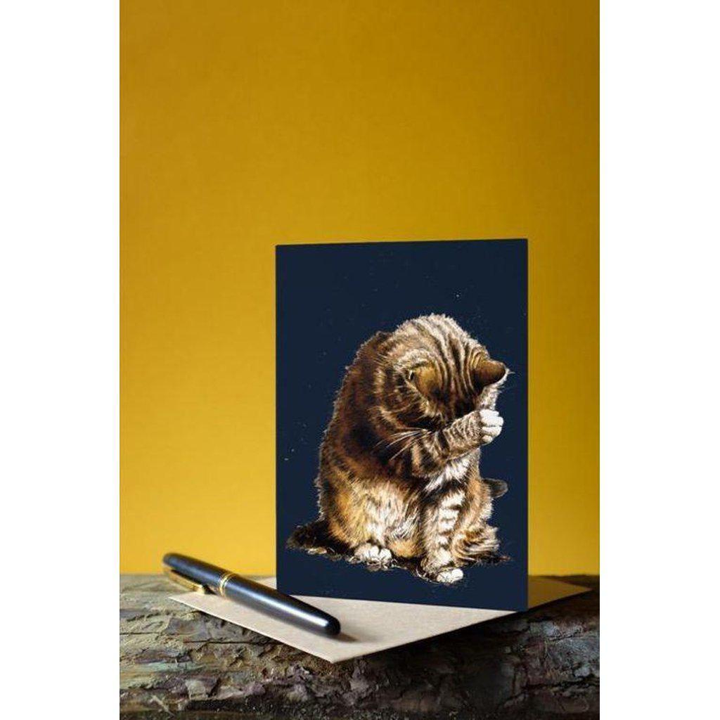 Small Fry The Cat Greetings Card For All Occasions-Gifts Made Easy