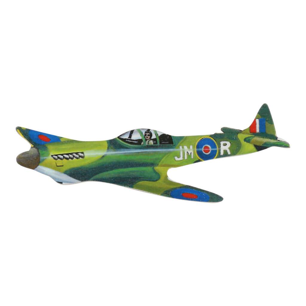 Spitfire Fight Plan Handmade Fridge Magnet