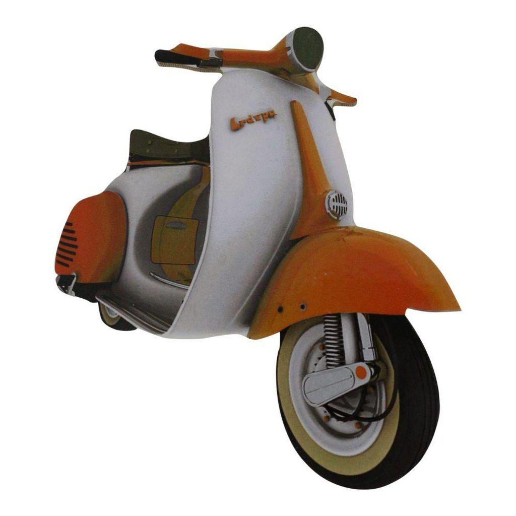Vespa Style Scooter Jumbo Fridge Magnet