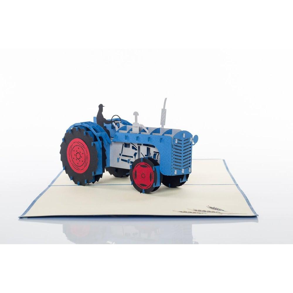 Tractor Pop Up All Occasions Birthday Fathers Day Card