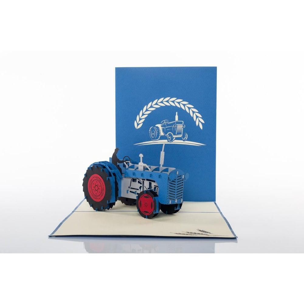 Tractor Pop Up All Occasions Birthday Fathers Day Card