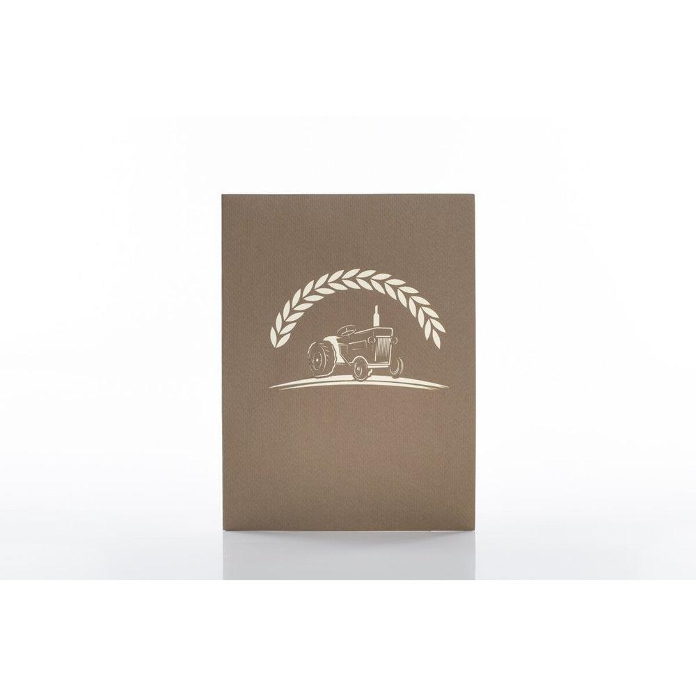Tractor Pop Up All Occasions Birthday Fathers Day Card