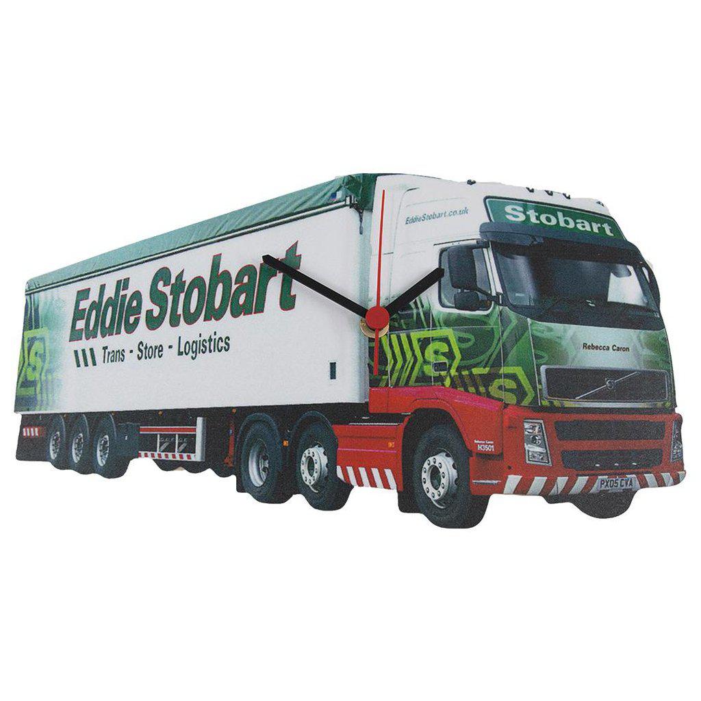 Eddie Stobart Truck Wall Clock White Ideal Lorry Driver Gift