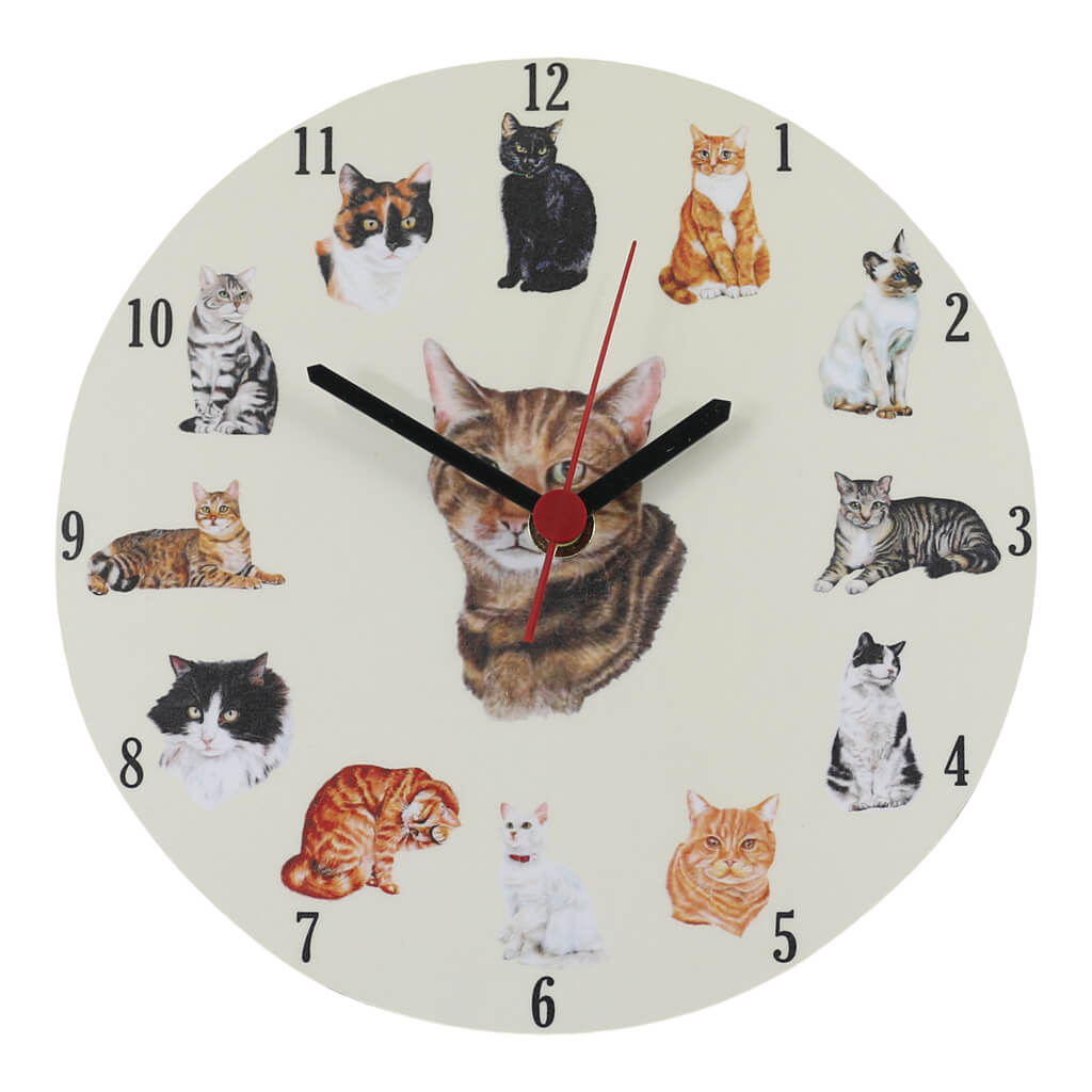 Wall Clocks For Cat Lovers