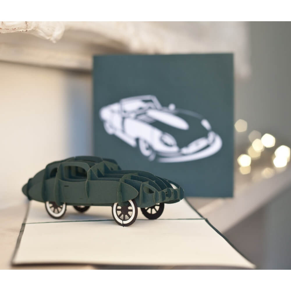 Jaguar Car Birthday Cards