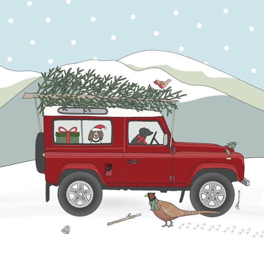Land Rover Christmas Cards