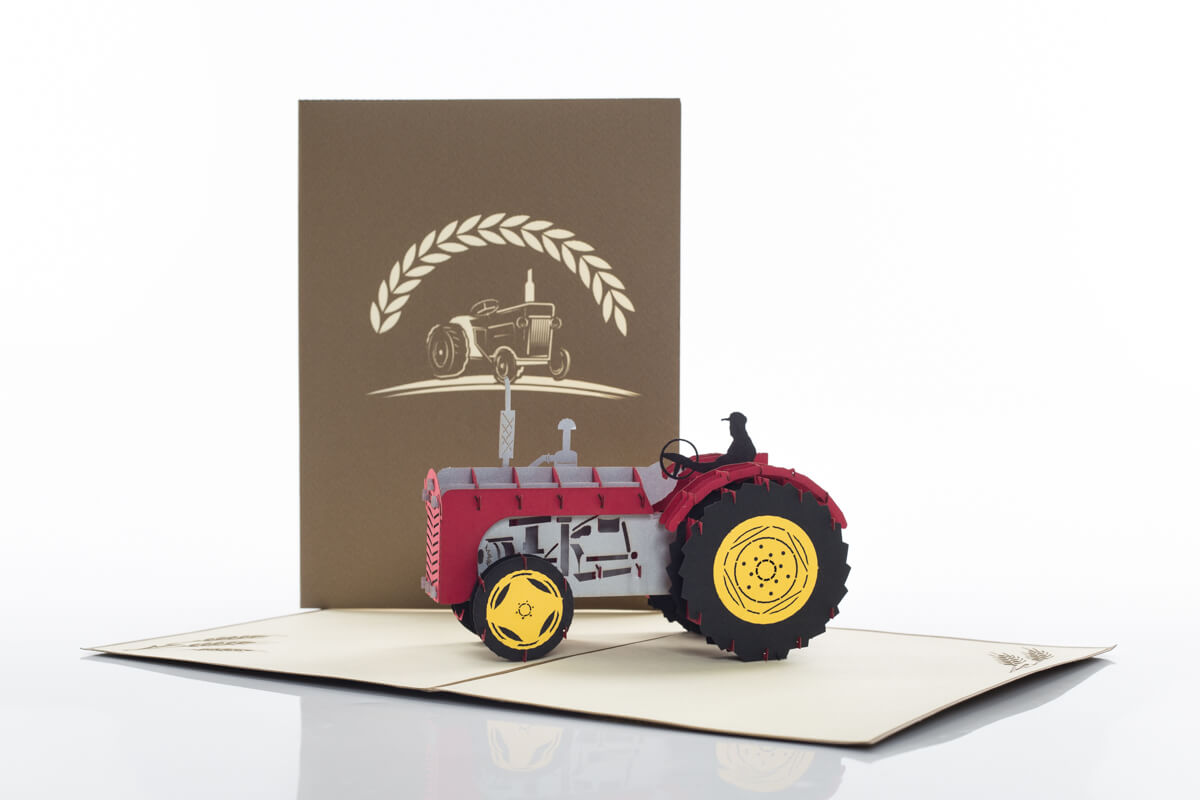 Shop Tractor Birthday Cards