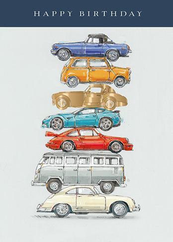 Classic Car Birthday Card