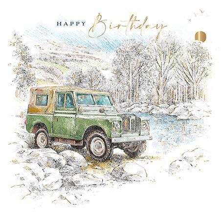 Land Rover Series III Birthday Card
