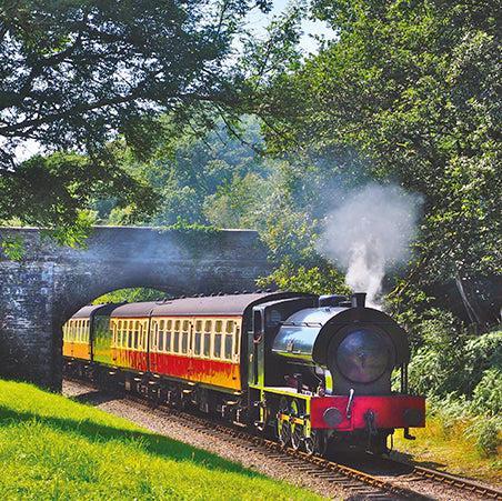 Hunslet Austerity Steam Train Lakeside Haverthwaite Railway Card