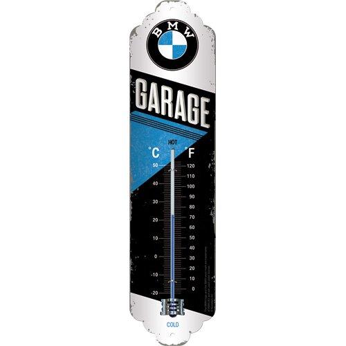BMW Garage Car or Motorcycle Gift Metal Thermometer - Wheelygifts