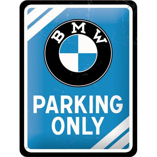 BMW Parking Only, Car, Motorcycle, Bike, Classic Retro, 3D Steel Metal Sign - Wheelygifts