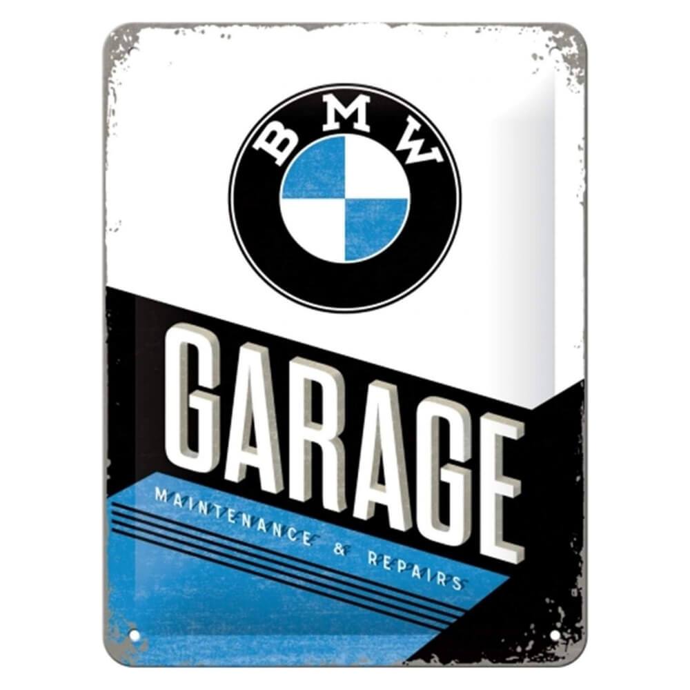 BMW Garage Metal Wall Sign