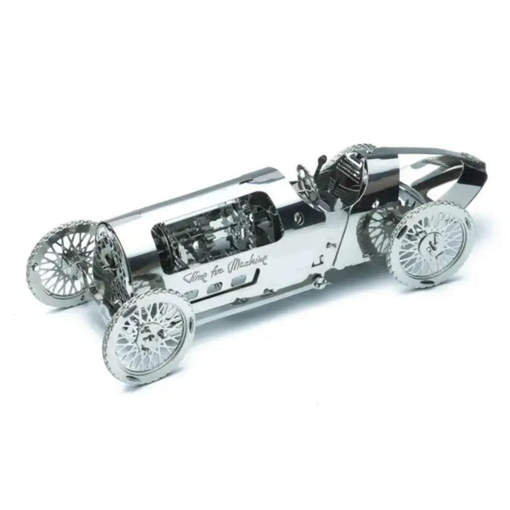 Time For Machine Silver Bullet Racing Car Metal Model