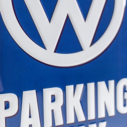 VW Parking Only Volkswagen Car Old Camper Classic Dub Veedub 3D Steel Metal Sign - Wheelygifts